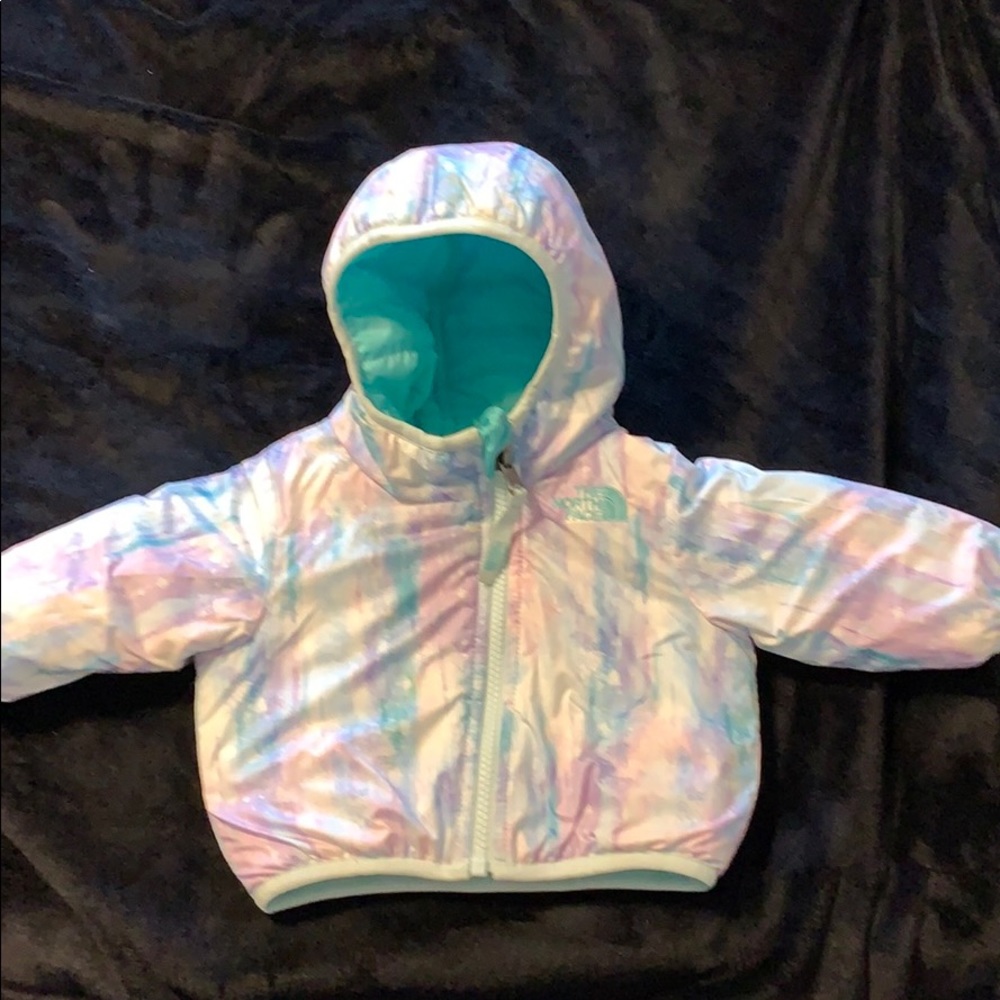 Reversible North Face infant coat